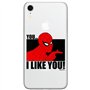 ERT GROUP Coque de téléphone Portable pour Iphone XR Original et sous Licence Officielle Marvel Motif Spider Man 034 Parfaitemen