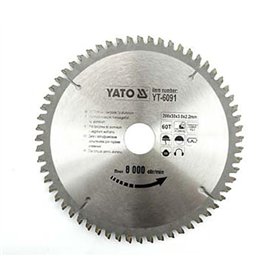 Yato YT-6091 aluminium pour scie circulaire 200 x 30 x 60 mm