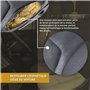 CHROMEMASTER - Compatible avec Iveco Daily 2014+ ; Mousse pour Le Siège Auto, Mousse de Siège pour l'assise, Coussin de Siège ; 