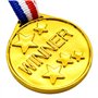 Bailinks 20 Pièces Médaille Enfant, Médaille du Gagnant en Plastique avec Rubans de Cou pour Les Sports pour Enfants, Les Specta