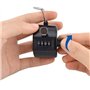 Lot de 12 Compteur Manuel de Passage, Compteur à cliquer à 4 Chiffres Clicker en métal Comptage Mécaniquesà Main Compteur pour S