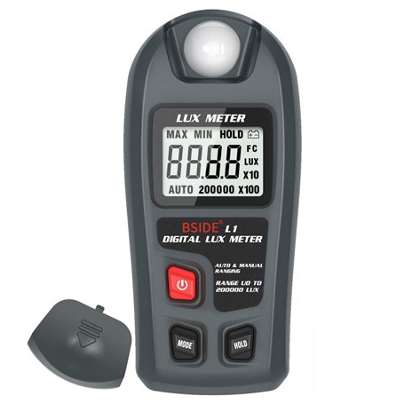 BSIDE Lumièremètre numérique Lux Testeur d'éclairage