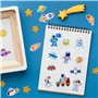 BETESSIN 266Pcs (16 Feuilles) Autocollants Stickers Gommettes Espace pour Enfant Autocollant Récompense Décoration pour l'Artisa
