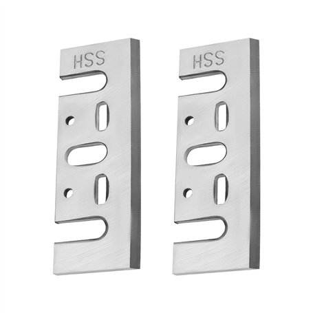 Be In Your Mind 2 Pièces Lames de Raboteuse HSS de Remplacement Lame de Raboteuse pour Le Travail Du Bois Compatible avec DeWalt