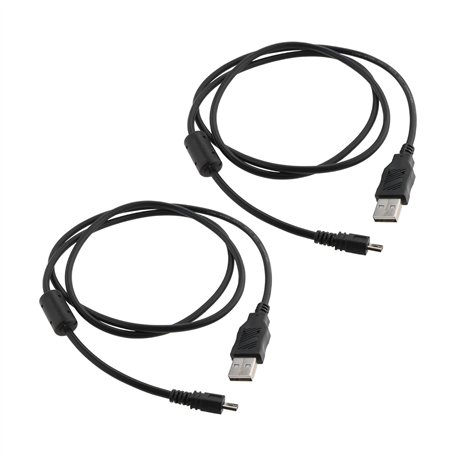 Be In Your Mind Lot de 2 Câbles de Transfert Et de Synchronisation de Données Appareil Compatible avec Sony Photo DSC-W690 DSC-W