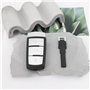 Be In Your Mind 1 Coque de Clé à 3 Boutons pour Clé de Contact de Voiture Coque de Clé à Distance Compatible avec Passat 3C B6 B