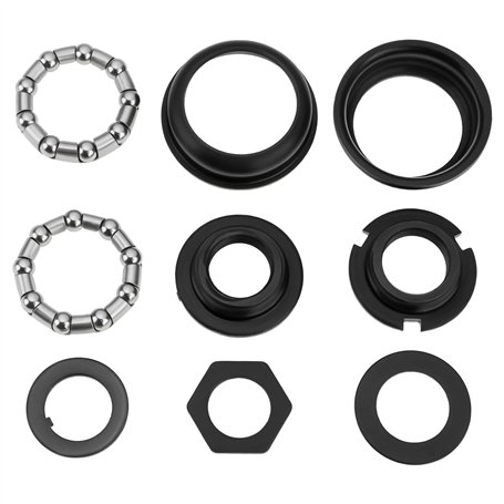 Create idea 1 Jeu de Supports de Pédalier de Vélo Carnk 5/16x9 24TPI Ensemble de Vélo de Croisière BMX Compatible avec BMX Compa