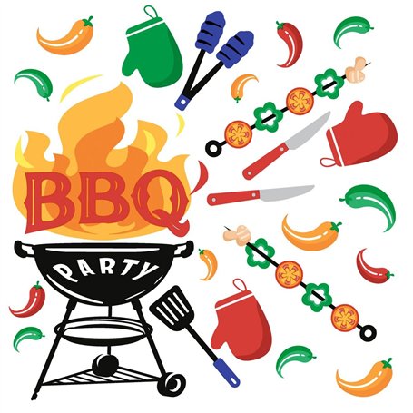 Lot de 20 serviettes en papier avec motif « Essen » prêtes pour le barbecue - Idéales pour le découpage et la technique des serv