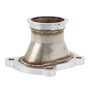 Bride de Turbocompresseur CT26 avec Collier de Serrage en V – Sortie 2,5 Pouces – 4 Boulons – Acier Inoxydable – Forte étanchéit