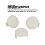 01 02 015 522994001, Couvercle de Bobine Rechange pour Capuchons Bonne compatibilité Facile à Installer 3 pièces Coupe-Bordures 