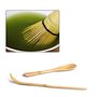 lfdhcn Cuillère à matcha en bambou – Outil traditionnel pour la préparation et la présentation du thé – 1 pièce