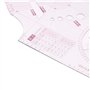 Ensemble de 3 pièces pour vêtements Règle Tailor Vêtements Tissu Couture Outil de Conception Règle Règle Française Modèle de Réd