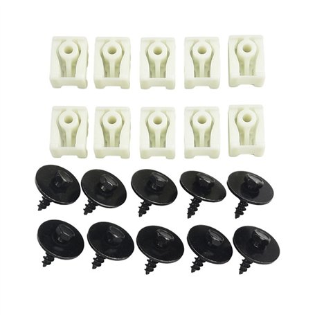 GAOSHA Boulons de protection intérieure 07147311312 de rechange pour garde-boue de véhicule