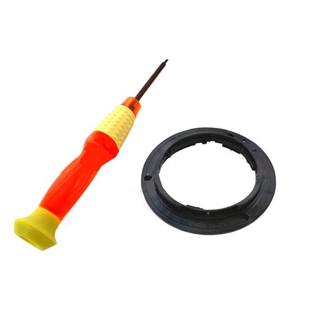 NOLOWY Bague de montage d'objectif d'appareil photo Nikon 18-55 mm 18-105 mm 55-200 mm avec outil de réparation et tournevis de