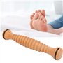 Rouleau de Massage des Pieds en Bois, Soulage la Tension Musculaire et Favorise la Circulation Sanguine, Soulage le Stress Confo