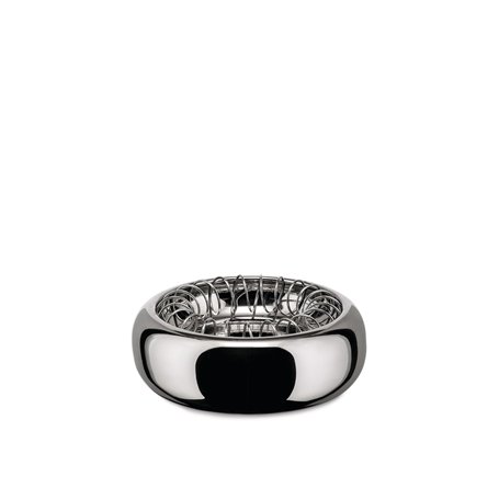 Alessi Cendrier Spirale 12 cm en acier inoxydable 18/10 poli miroir