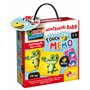 Lisciani - MONTESSORI BABY - Touch Memo - 24 Pièces au Toucher Rugueux - Jeu Educatif pour Enfants de 1 a 4 ans - Développement