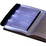 Lampe de Lecture LED veilleuse Wedge Book Eye Care Portable Signet Light Bright Book Board pour la Lecture au lit