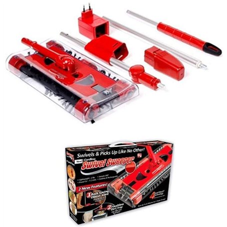 AntDau71 - Balai électrique rotatif rotatif aspirateur rechargeable Swivel Sweeper sans sac G6 Nouvelle génération. Brosses rota