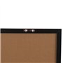 Bakaji Tableau magnétique blanc avec tableau mémo en liège combiné 60 x 40 cm Cadre en bois avec marqueur effaçable 2 aimants et