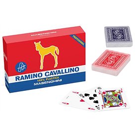Jeu de cartes professionnel MASENGHINI ramino cavallino VC28