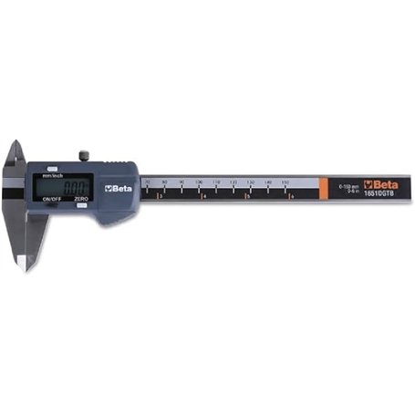 Beta 1651DGTB 200 - Pied à coulisse numérique lecture centésimale