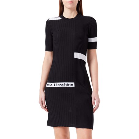 Love Moschino Robe à Manches Courtes
