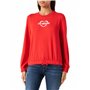 Love Moschino Sweat-Shirt à Manches Longues Coupe Droite Maillot de survêtement