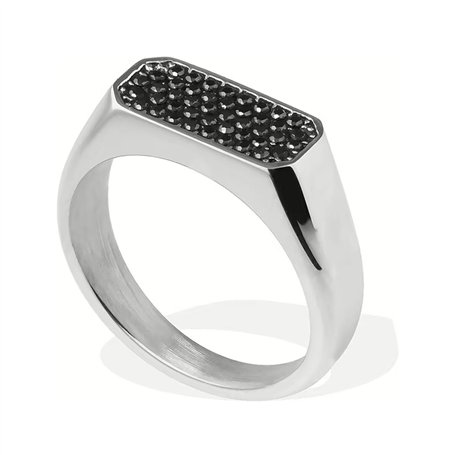 Bague Femme LIU JO MLJ534M24 Argenté Noir 24