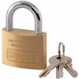 Kippen 2002D1 Cadenas à arc avec corps en laiton 40 mm