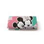 Disney Mickey et Minnie Mickey Mouse Parure de lit Simple Disney Parure de lit 1 Place, Drap Plat, Drap Housse taie d'oreiller, 
