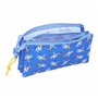 Trousse Fourre-Tout Triple Bluey Let's play Bleu 22 x 12 x 3 cm