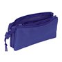 Trousse Fourre-Tout Triple Atlético Madrid Bleu foncé 22 x 12 x 3 cm