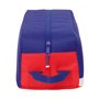 Range-Chaussures de Voyage Atlético Madrid Bleu Blanc Rouge 34 x 15 x 18 cm