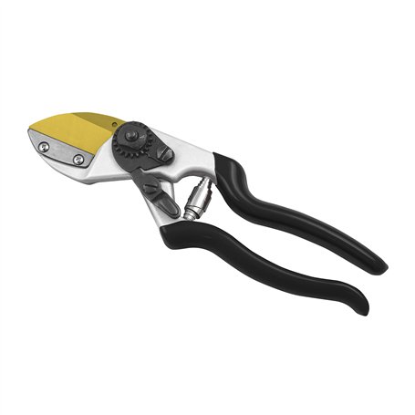 Altuna Sécateur à Une Main + Manuel - Modèle T111 - Coupe Enclume pour Les Travaux de Précision - Résistant et Léger - Outil de