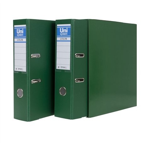 classeur à levier Unipapel 2 Pièces Vert A4 (31