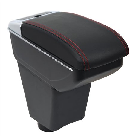 OYHCM Pour Renault Clio-3 Clio 4 boîte de Repose-bras à double Couche boîte de Rangement de Console Centrale de Voiture accoudoi