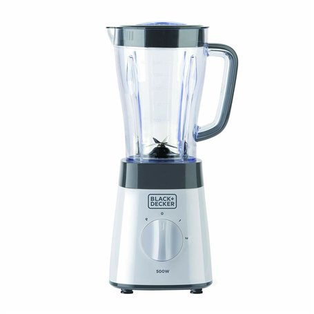 Bol mixeur Black & Decker BXJB500E Blanc Transparent 500 W 1