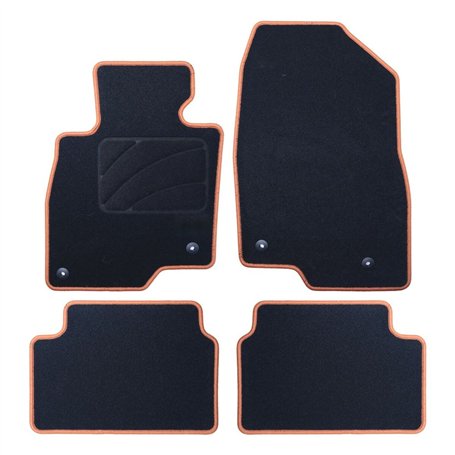 Set de tapis de voitures OCC Motorsport OCCMZ0012YE Mazda 6 Wagon 5 Pièces