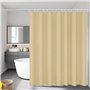 Rideau de Douche Exma basic Beige PVC 140 x 180 cm