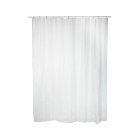 Rideau de Douche Exma Blanc PVC 140 x 180 cm