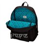Pepe Jeans Ren Sac à dos Noir 32x44x15 cms Polyester 21.12L