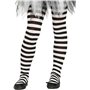 Fartoni Collant Halloween Femme. Collants Noirs À Rayures Blanches Ou Collants. Collants Tayas Pour Costumes D'Halloween. Access