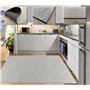 Tadi & Imperio1979 Tapis Vinyle tressé - Tapis Vinyle - 40 x 40 cm - Tapis extérieur - Tapis de Cuisine - Tapis Vinyle Cuisine -