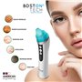 Nettoyeur de pores Boston Tech BE107 Ultimate Technology avec double aspirateur, aspiration des points noirs.4 têtes interchange