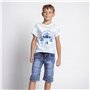 CERDÁ LIFE'S LITTLE MOMENTS T'shirt Enfant Stitch Shirt, Blue y White, 14 Ans Girl's
