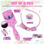 Disney - Stitch Accessoire Cheveux Fille - Cadeau Stitch Enfant - Lilo et Stitch Idée Cadeau Fille - Brosse Stitch - Accessoire 