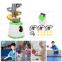 Machine de Ping-Pong, Robot de Tennis de Table en ABS Portable Machine de Formation de Robot de Ping-Pong Automatique pour Lance