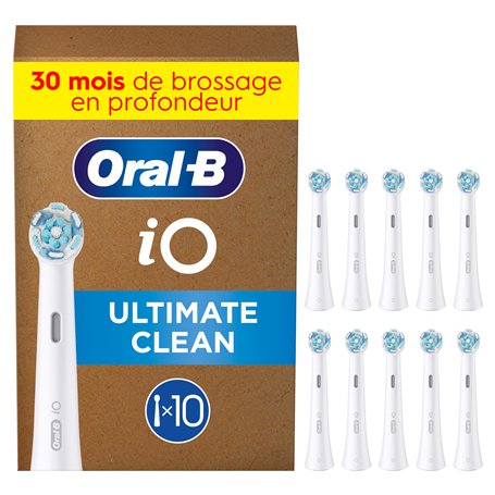 Oral-B Lot De 10 Brossettes De Rechange Ultimate Clean