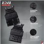 ZEUZ® Veste de musculation Crossfit & Fitness 16,5 KG – Gilet tactique & Gilet d'entraînement - Réglable en poids – 19 Stands -
